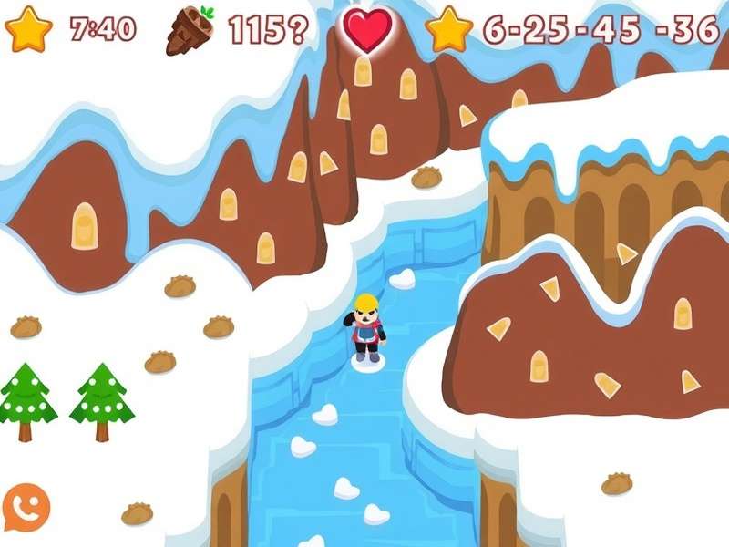 Choco Pixel Ice Adventure gameplay screenshot