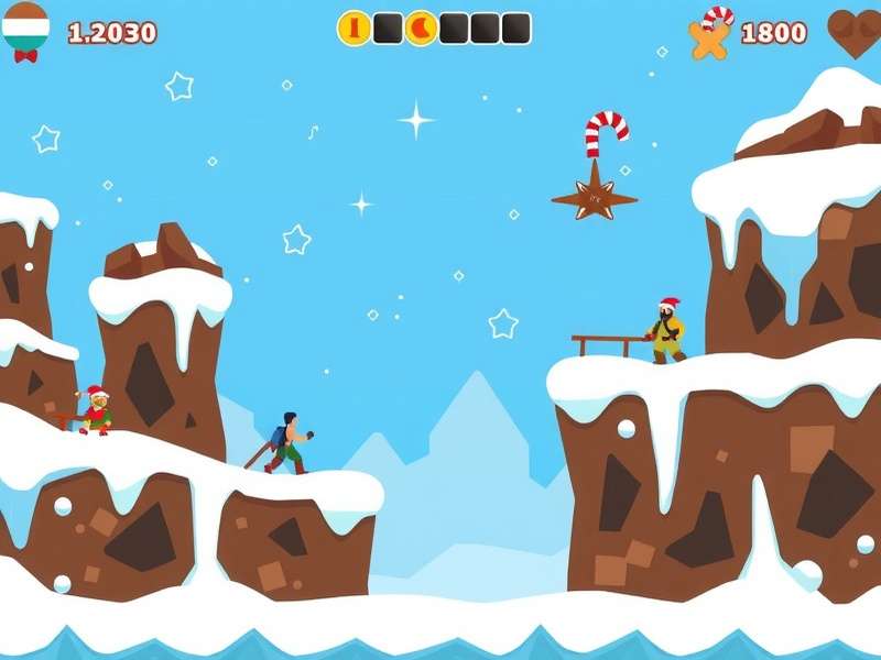 Choco Pixel Ice Adventure level design